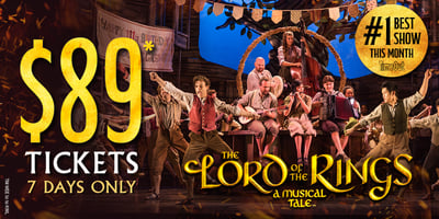 [VIC, $89* TICKETS FOR 7 DAYS ONLY]