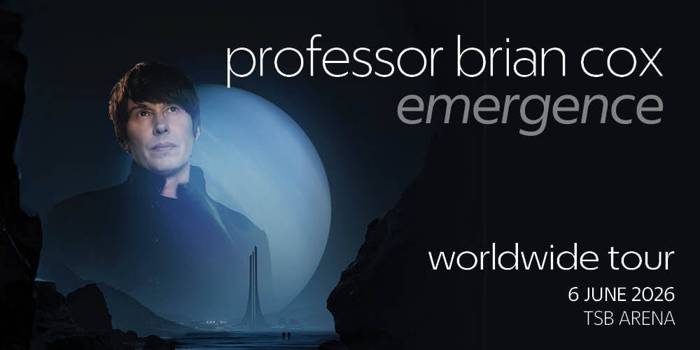 Prof Brian Cox EMERGENCE WORLDWIDE TOUR