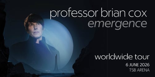 Prof Brian Cox EMERGENCE WORLDWIDE TOUR
