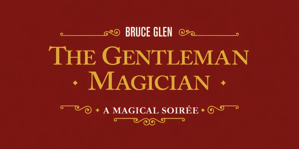The Gentleman Magician’s Magical Soirée