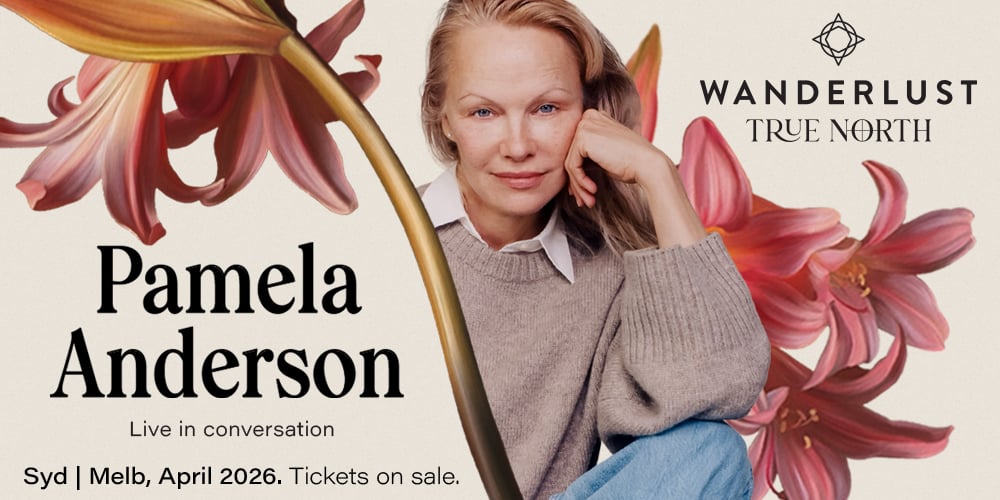 Pamela Anderson. Live in conversation