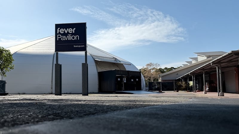Fever Pavilion at Sydney Showground