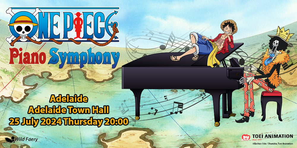 One Piece Piano Symphony | 1000x500 | TIX