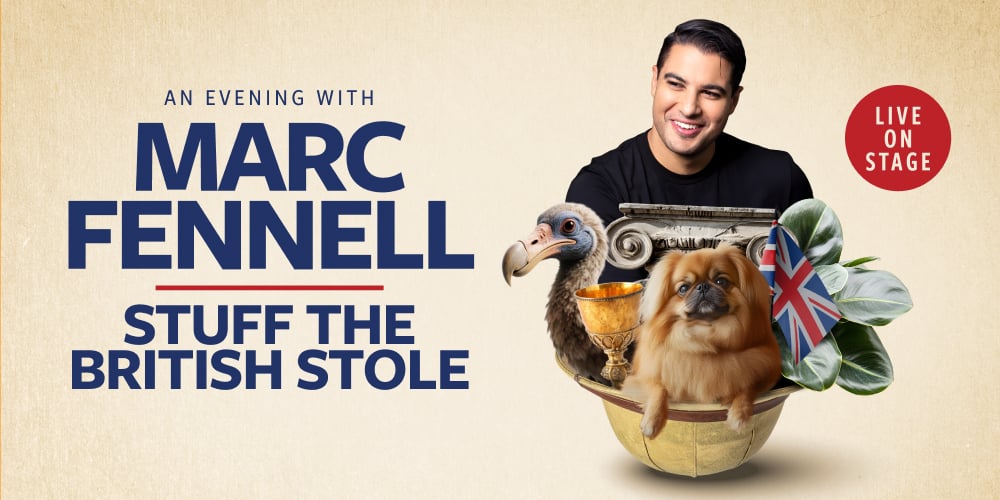 An Evening with Marc Fennell: Stuff the British Stole