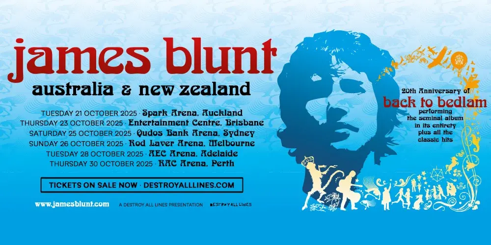 James Blunt - 2025 Tour James Blunt - 2025 Tour